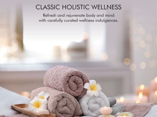 CLASSIC HOLISTIC WELLNESS offer poster