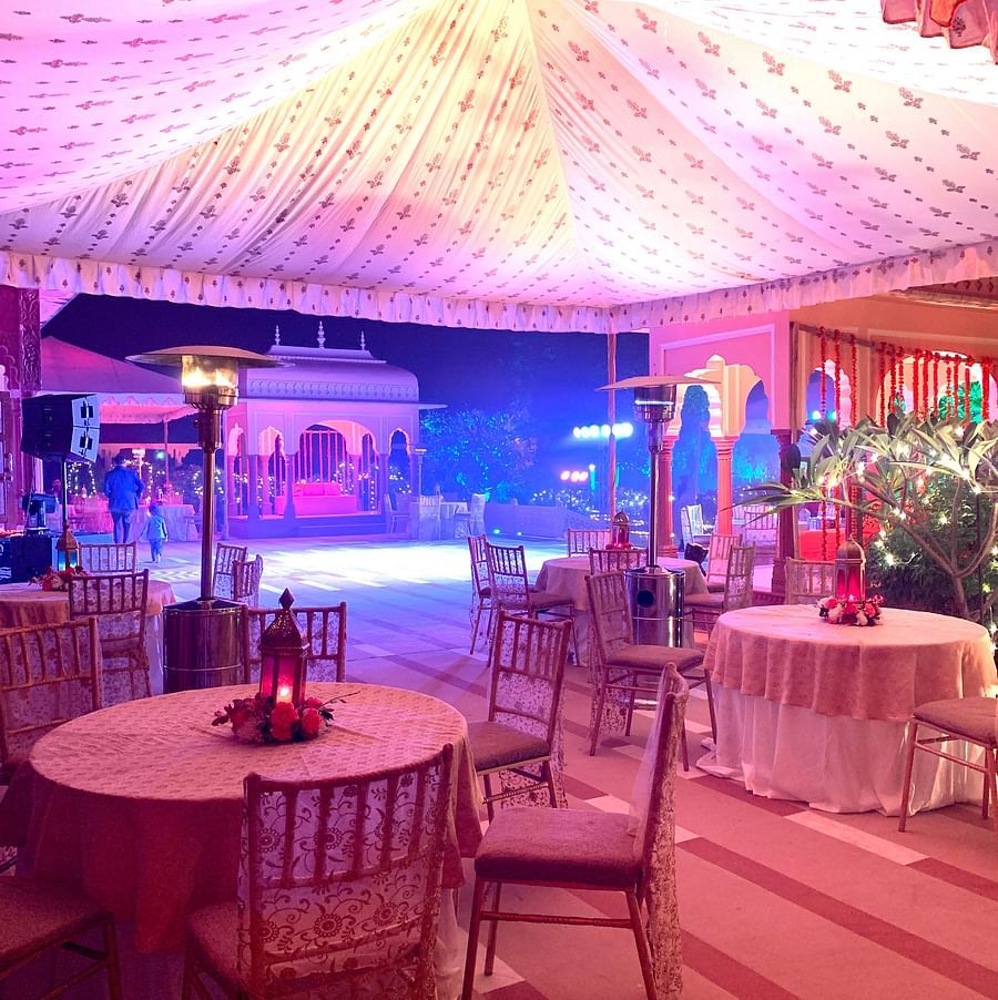 Palki Patio - Sangeet Venue - Decor