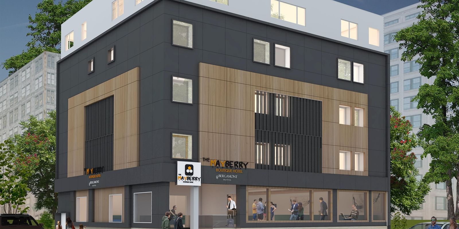 facade image of The Mayberry, Tiruppur