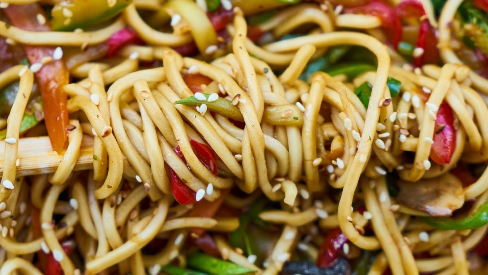 an image of a Spicy noodles at a Lonavala restaurant and bar - Rhythm Lonavala