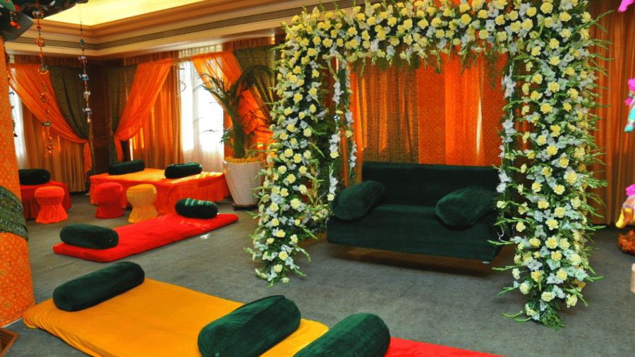 seating arrangements for an event at our banquet hall in Mumbai