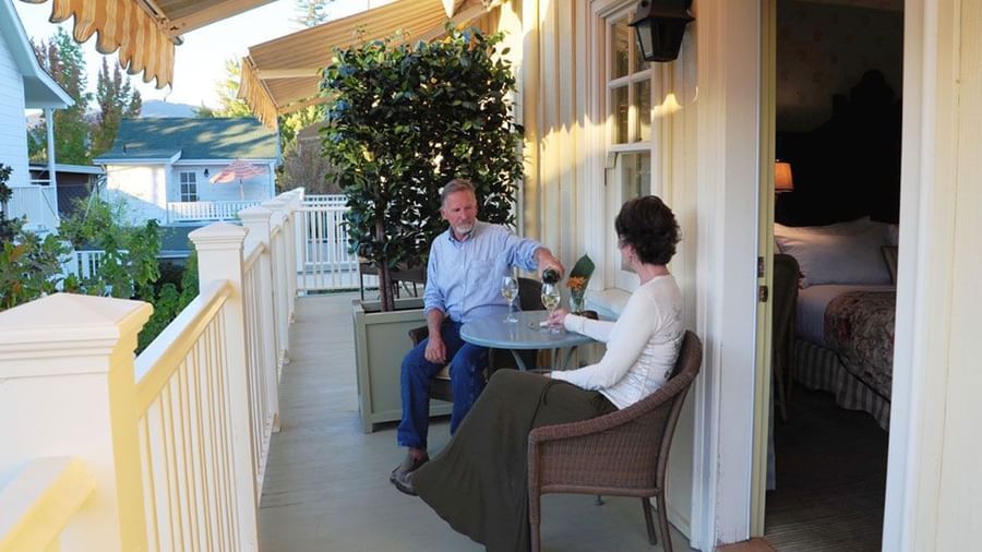 Upper Garden Balcony