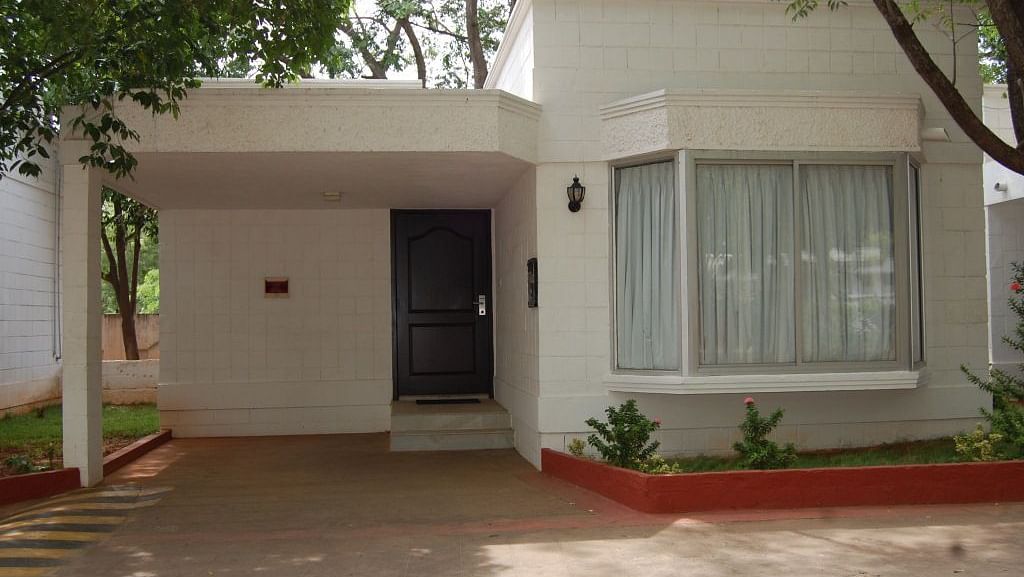 Exterior image of Deluxe villa at Hotel SRM Trichy 