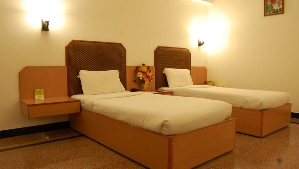 Room with Double bed at SRM Hotel, Trichy