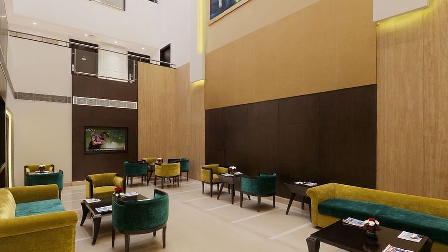 lavish seating at Tea Lounge of Inde Hotel Vistawoods