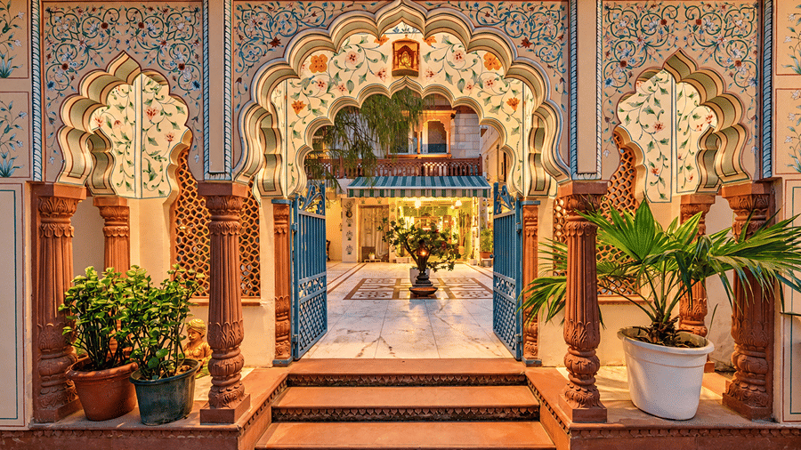 Facade-Patio-Interior-Suryaa Villa-Jaipur-5