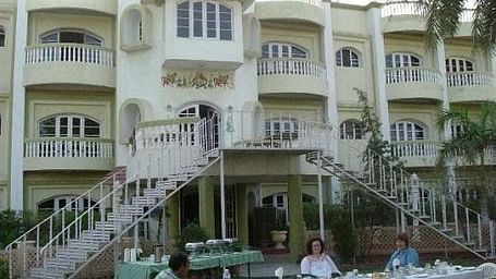 A facade image of Durjan Niwas