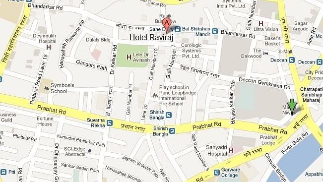 Location map raviraj