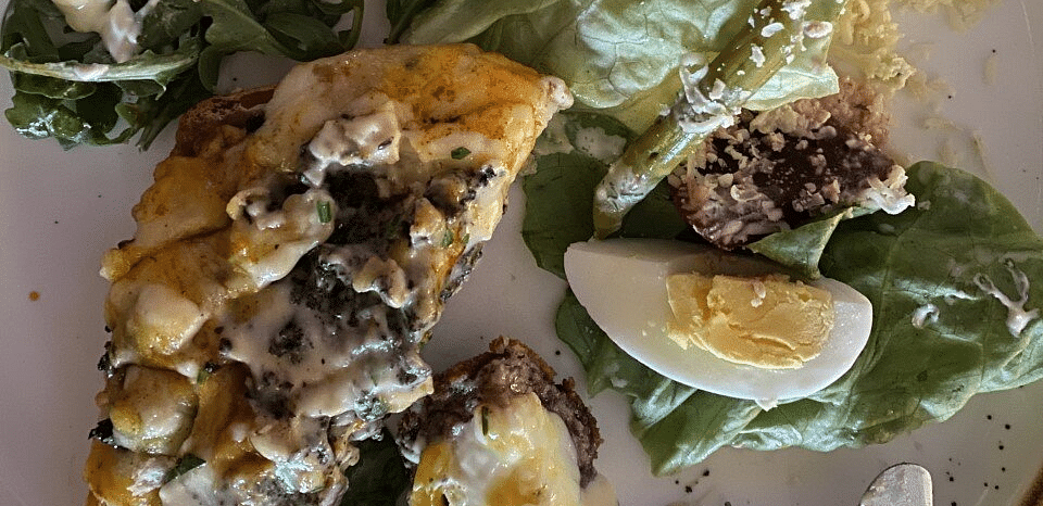 A healthy dish on a plate