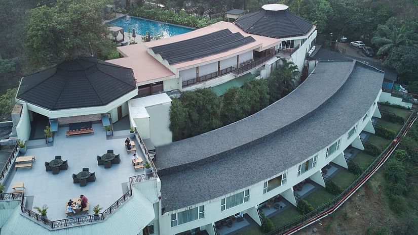 an image of aerial view of The Dukes Retreat