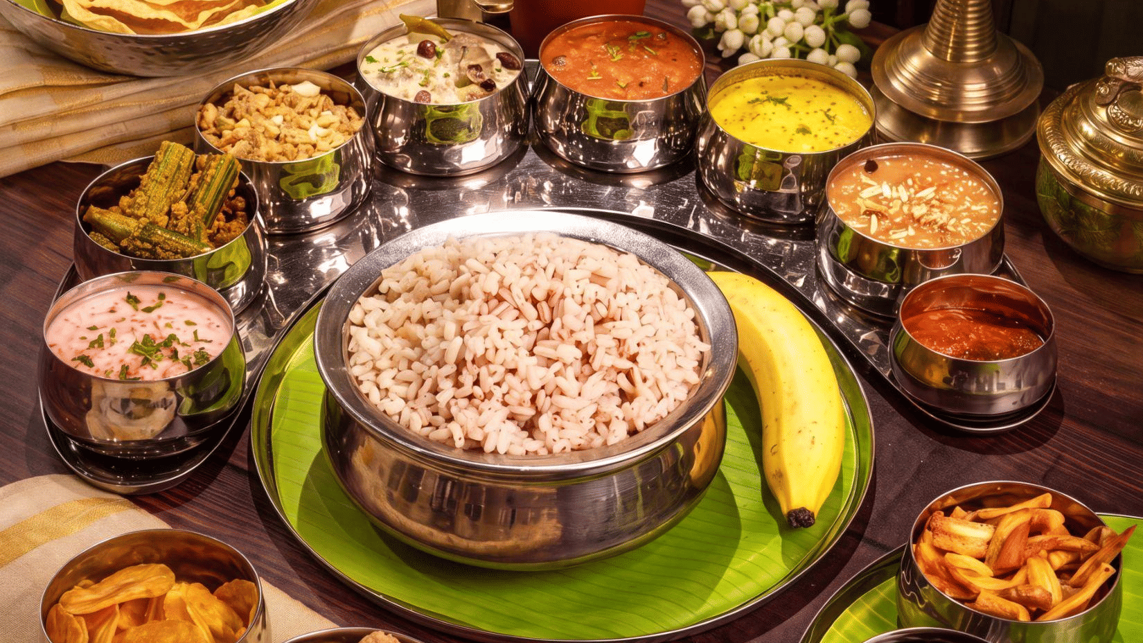 Onam Sadya in ECR, Chennai at MGM Beach Resorts