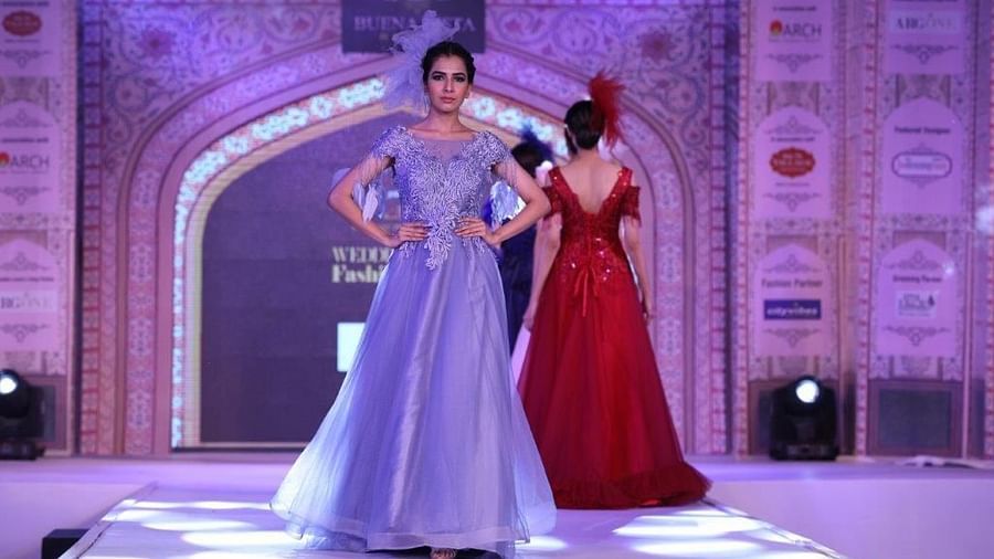 models walking the fashion ramp - Buena Vista Luxury Garden Spa Resort