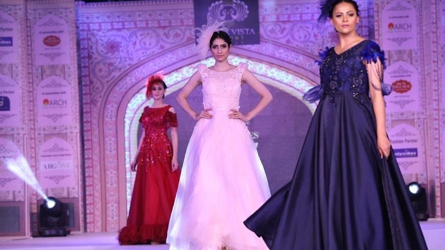models walking the fashion ramp - Buena Vista Luxury Garden Spa Resort 3