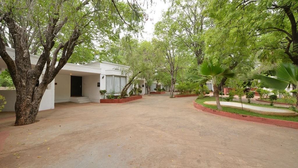 Exterior image of Deluxe villa at Hotel SRM Trichy