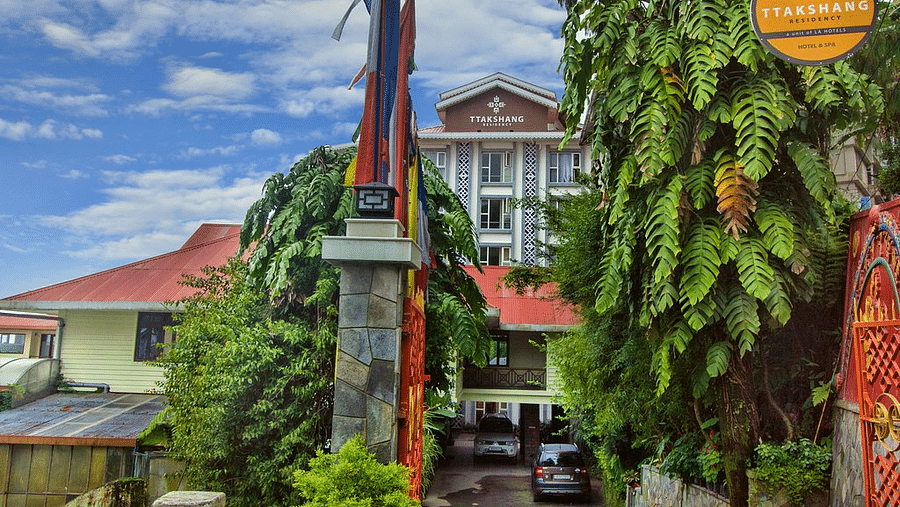 Facade view of Summit Ttakshang Residency Hotel & Spa, Gangtok