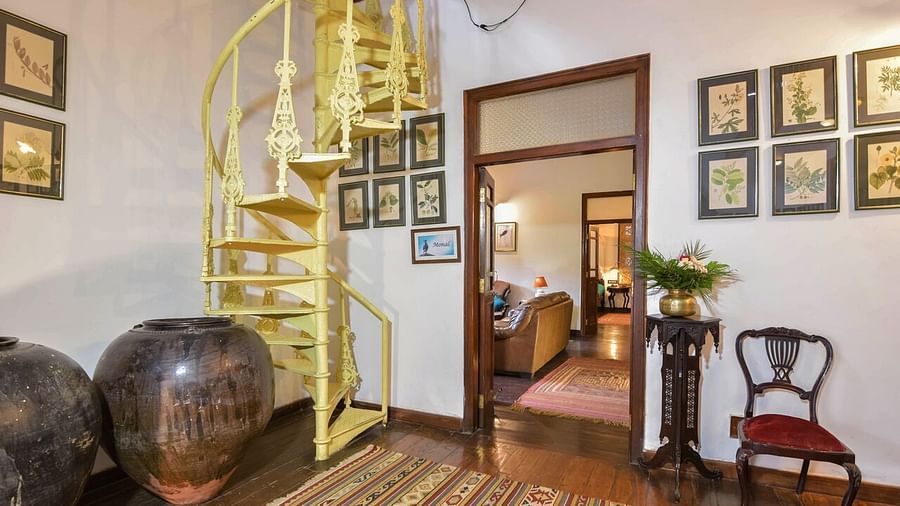 Image of interior of living area of a Hotel Room at Shaheen Bagh Resort Dehradun