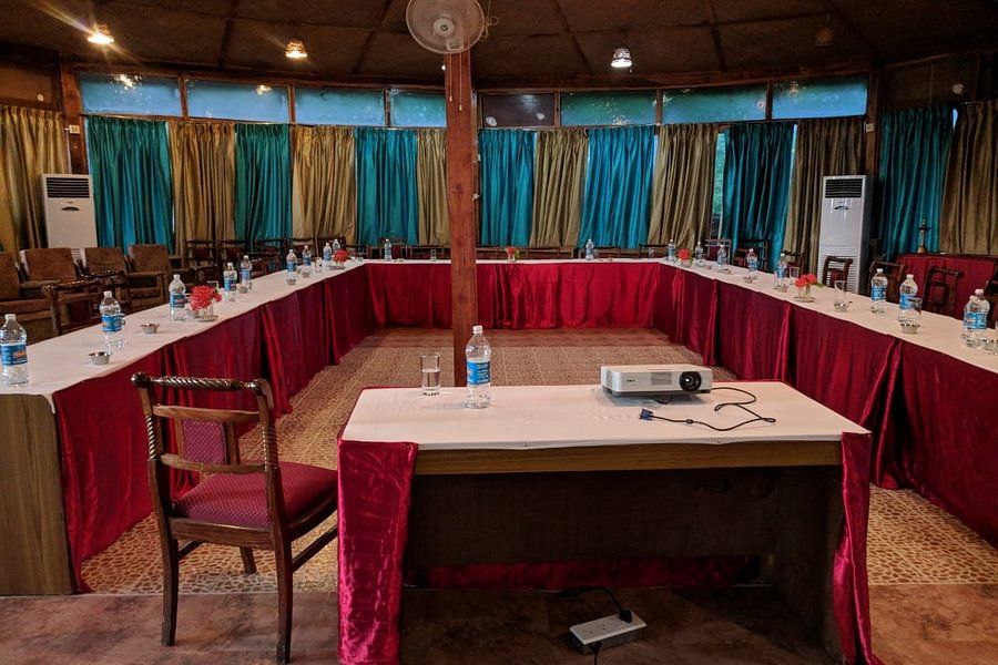 alt-text Interior of a confernece room at our Port Blair Resort