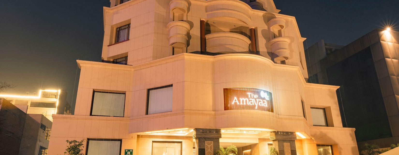 Facade of the Amayaa, one of the best hotel in Varanasi