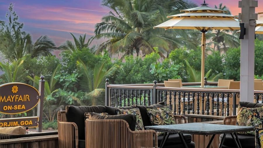 outside seating space - Mayfair On Sea, Morjim, Goa