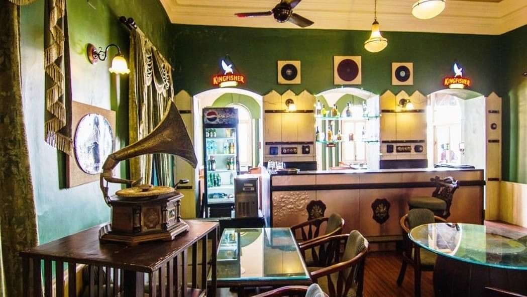 Baron - The British bar of Mahodadhi Palace - A Beach View Heritage Hotel in Puri