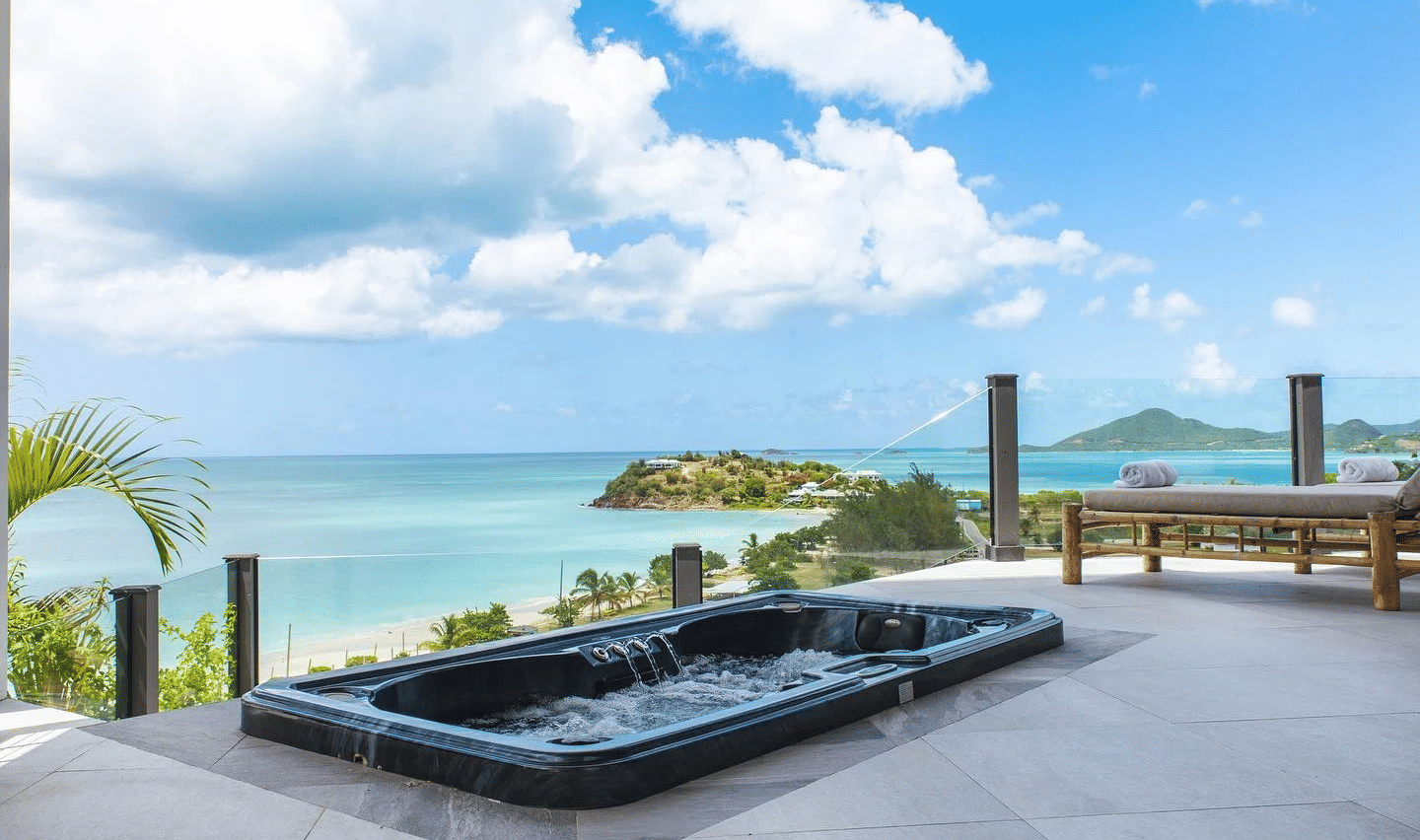 enhance your wellness retreat in antigua with a private jacuzzi 8