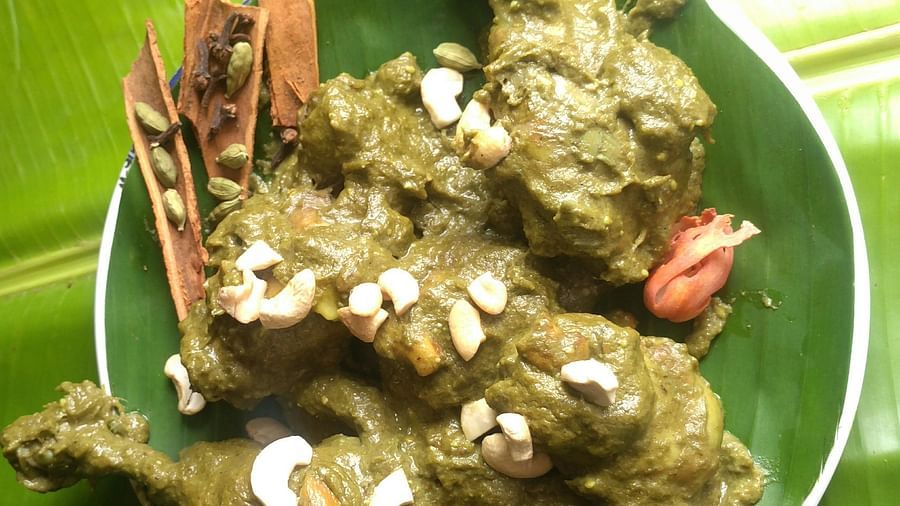 Image of a chilly chiken from Andhra Ruchulu restaurant