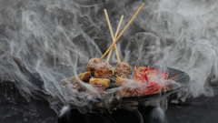 food served on a plate at the  Best Multi-Cuisine Restaurants in South Goa, Azaya Beach Resort Goa 11