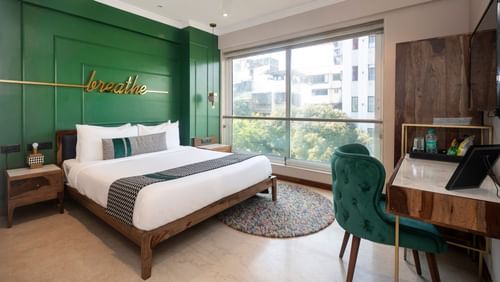 Deluxe Room at Theory9 - Premium Service Apartments, Bandra.