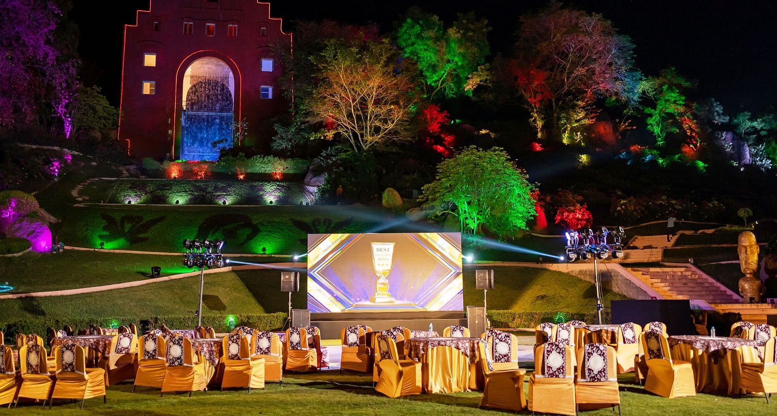 Outdoor venue 