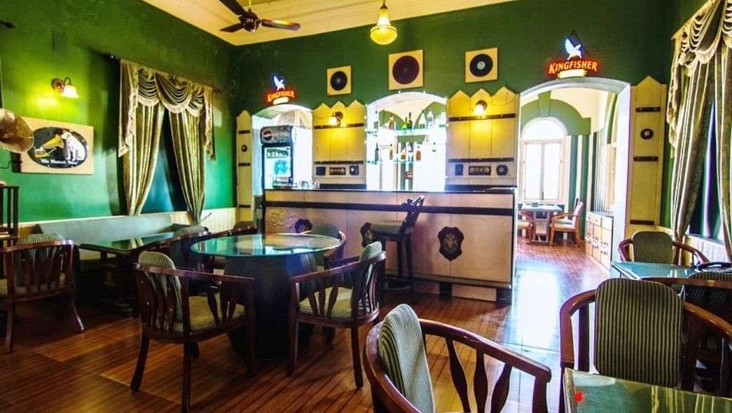 Baron - The British bar of Mahodadhi Palace - A Beach View Heritage Hotel in Puri
