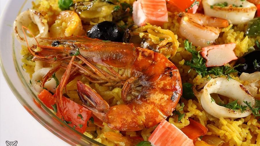 Prawn dish