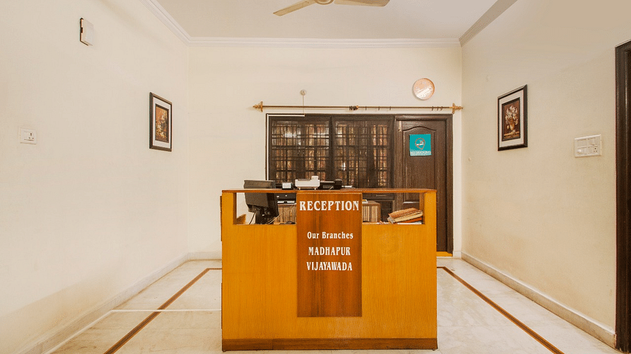 Living area at Hotel NirmalVilla Cherry Service Apartment - Begumpet Hyderabad 7