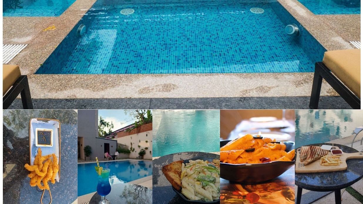 Le Cantina Pool Cafe offers poolside dining in a relaxing ambiance, perfect for a refreshing meal by the water.
