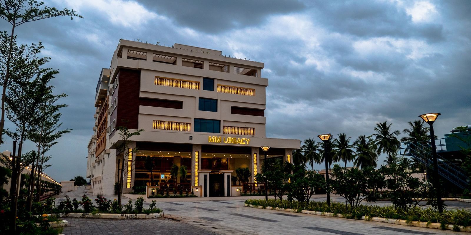 facade view of MM Legacy, Kanchipuram