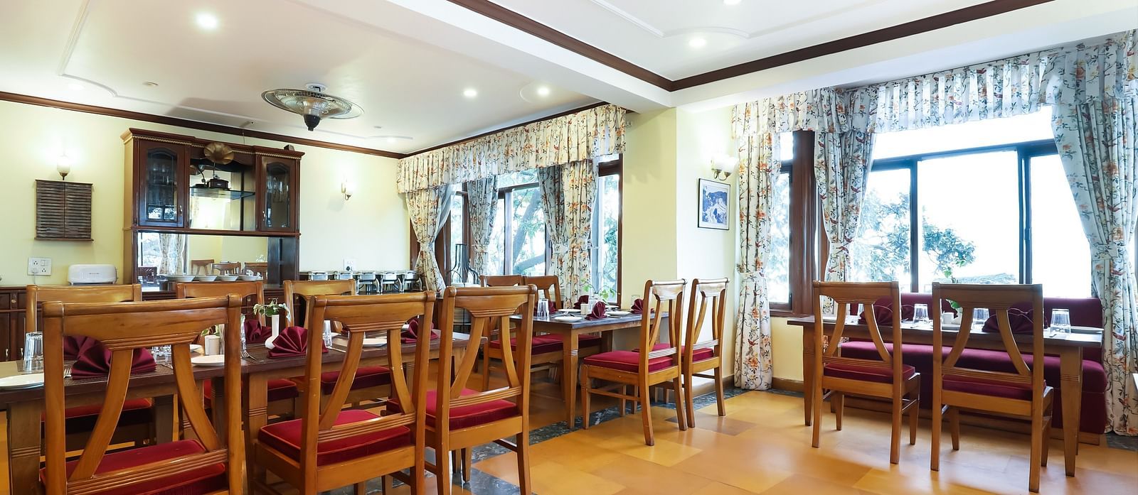 Green Leaf Restaurant at Summit Le Royale is a global cuisine restaurant in Shimla