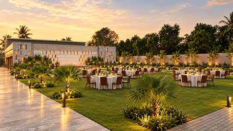 Golden Hour Garden Banquet
