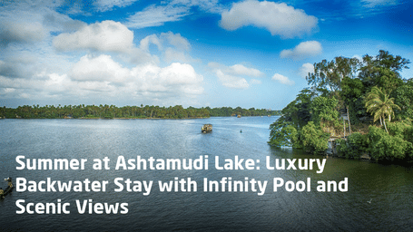 summer in ashtamudi lake