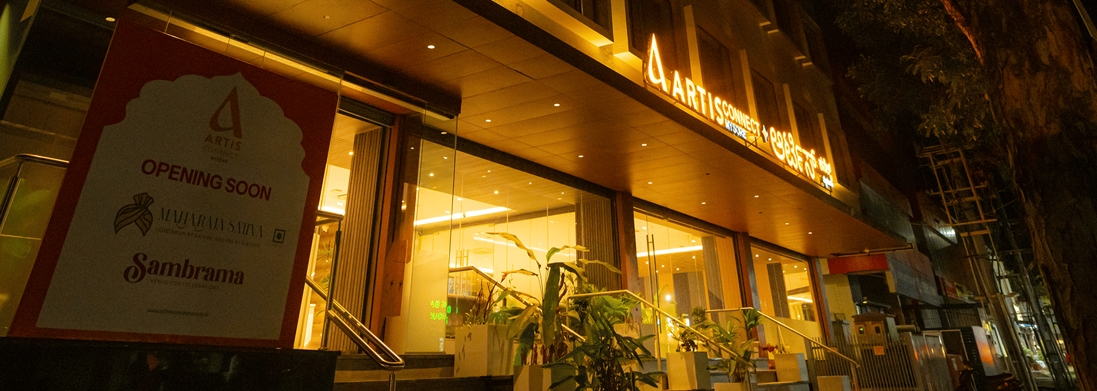 ACMY-Facade-Night-View