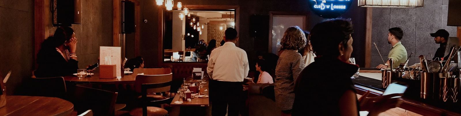 image of the bourbon club and lounge with a cosy seating area - The Tattva Boutique Resort