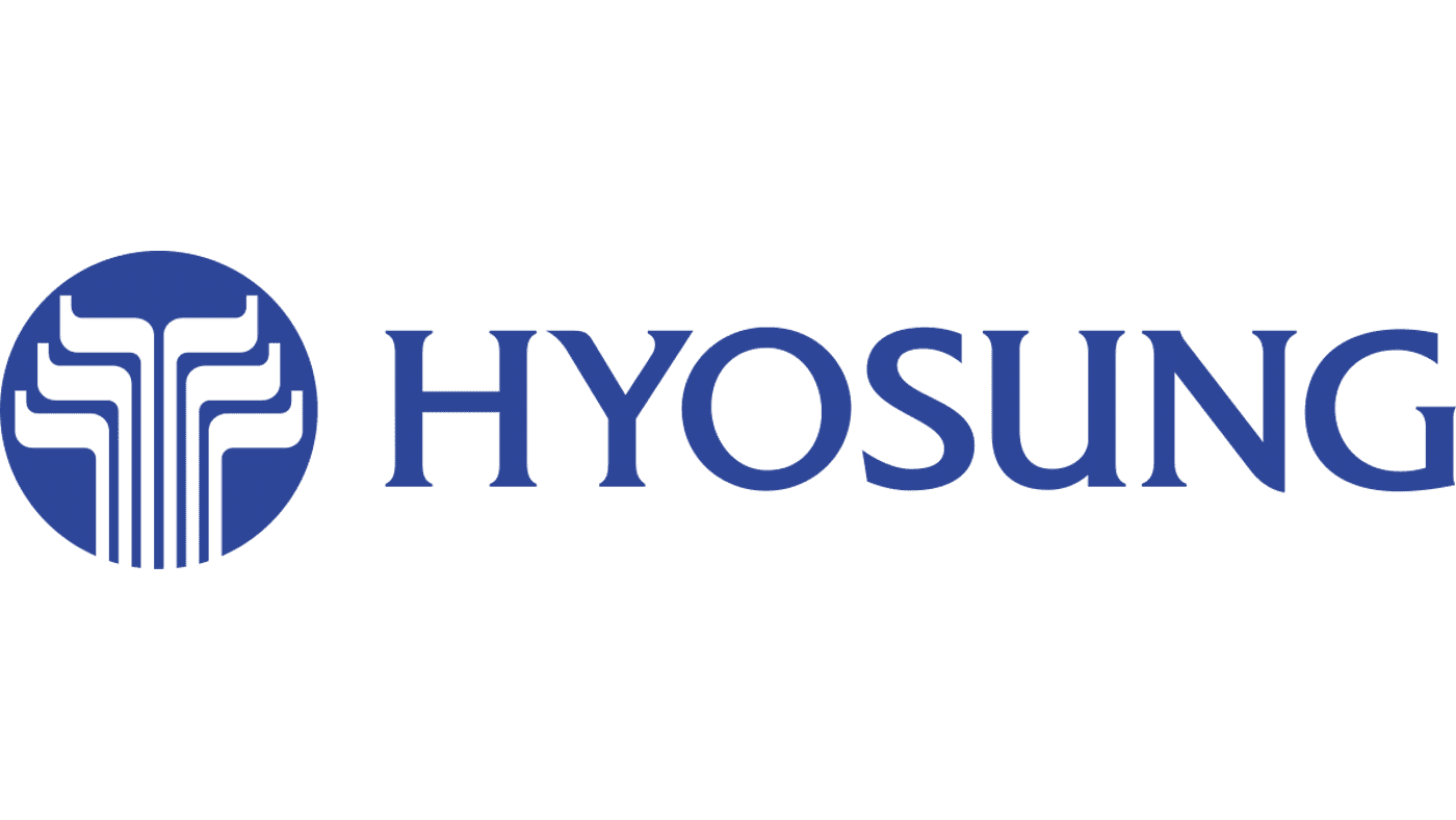 Hyosung logo.