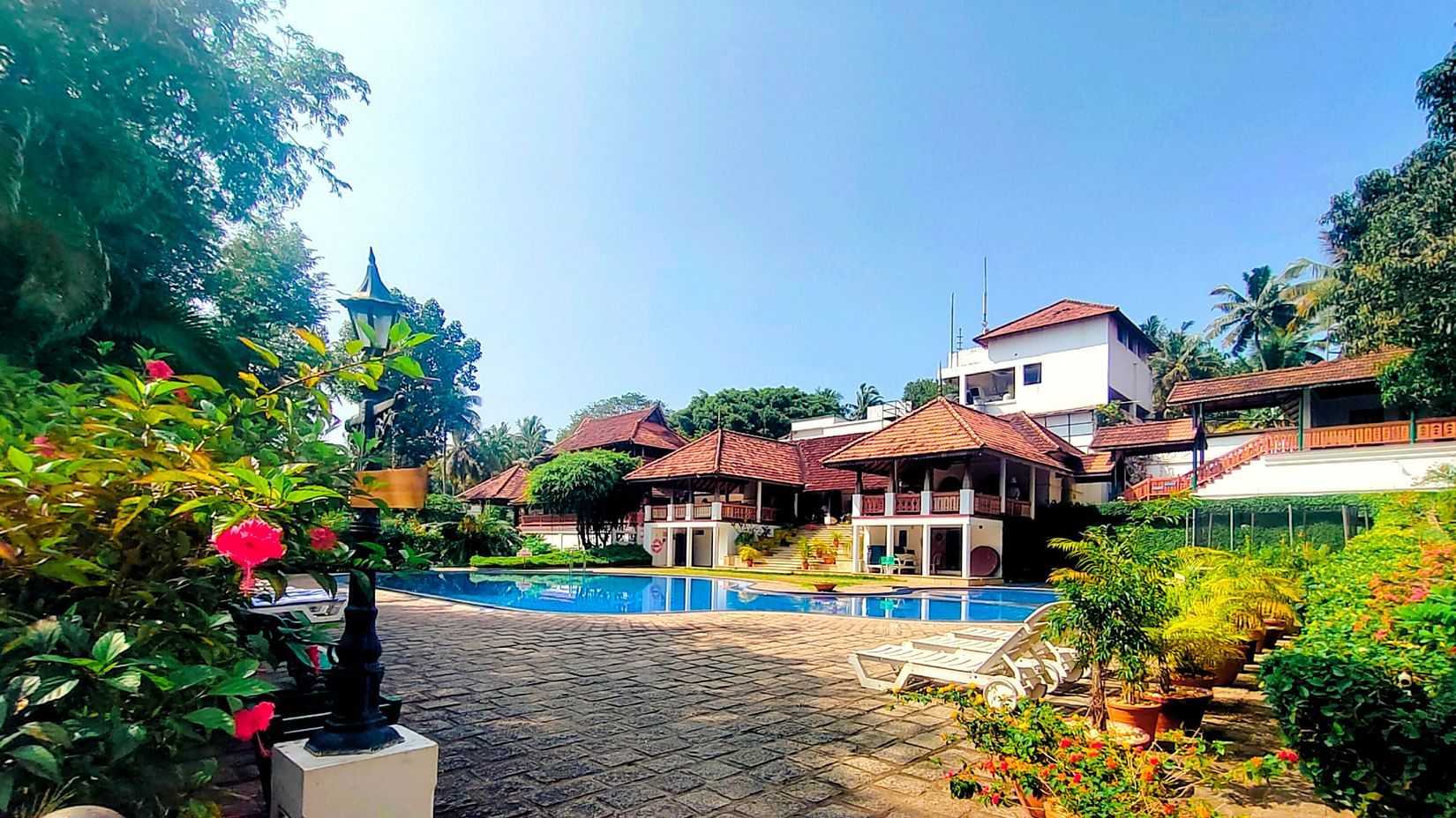 Facade of The Travancore Heritage Beach Resort