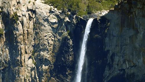 close view of a fall