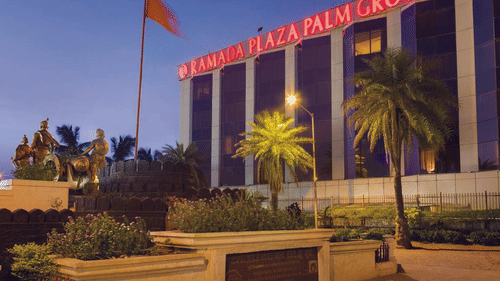 Facade of Hotel Ramada Plaza Palm Grove Juhu Beach Mumbai 423