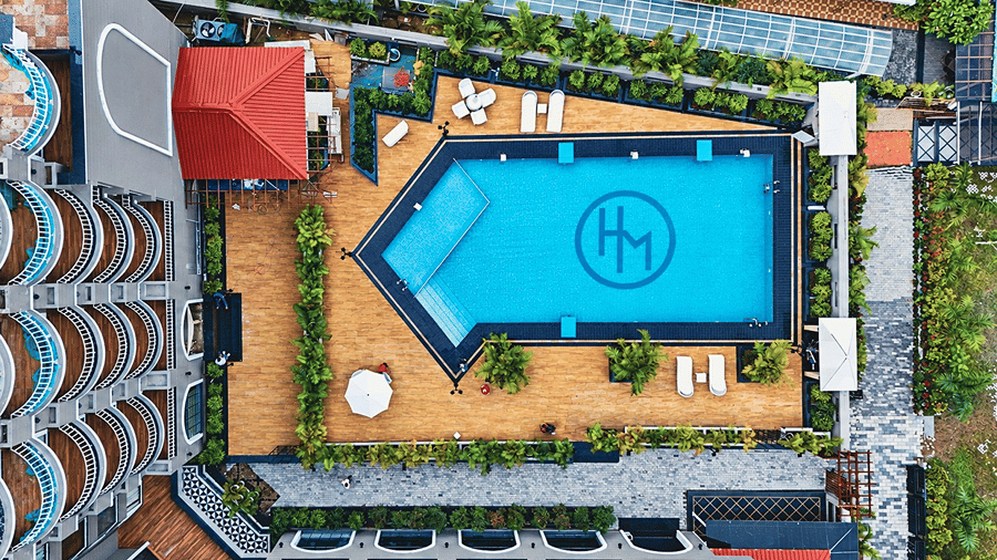 Top View Pool