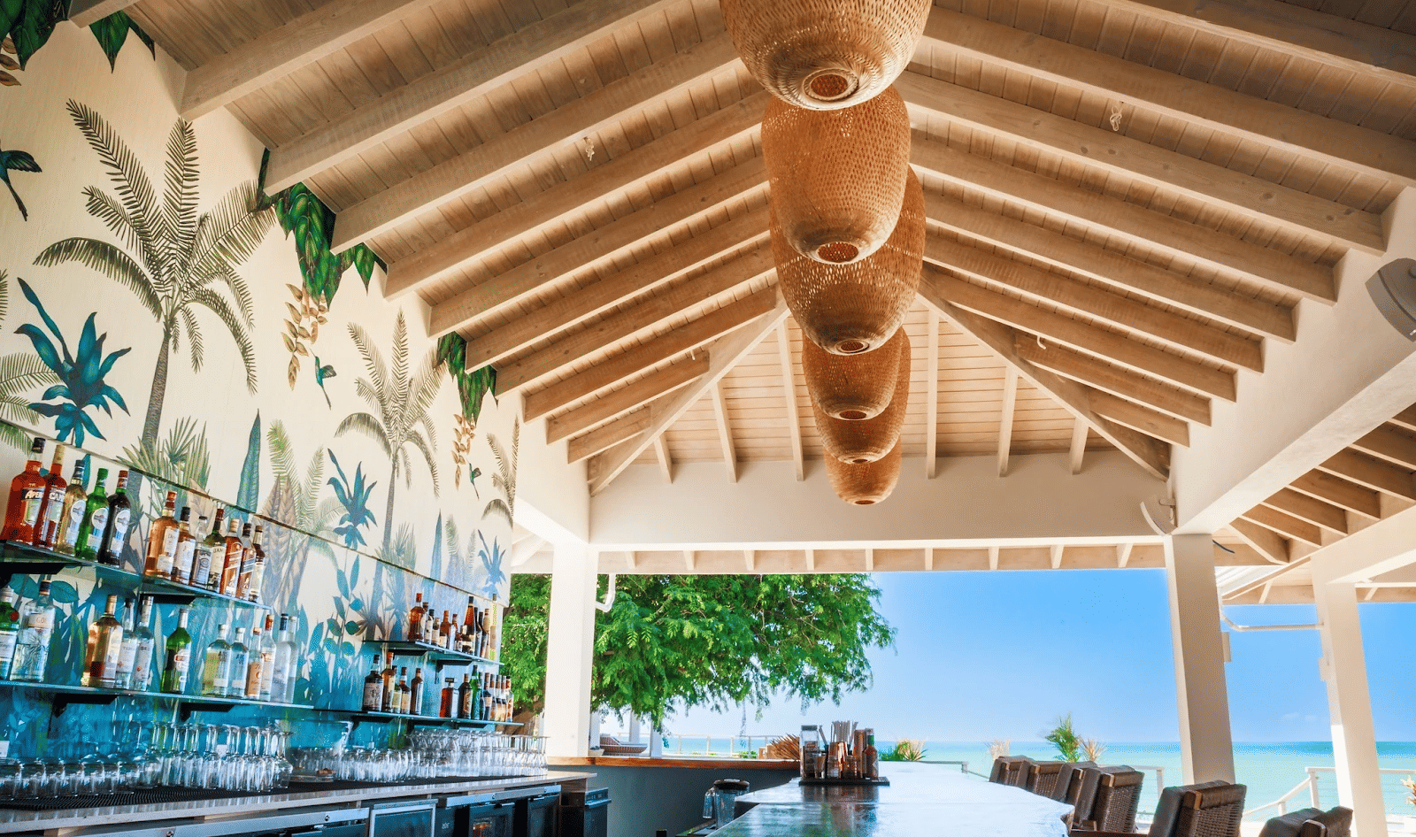 antigua beach bars