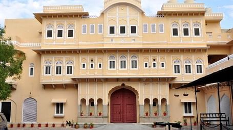 A facade image of Castle Khandela