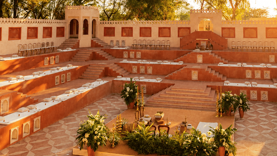 Stepwell Night-Destination Weddings at Umaid Palace Dausa-5