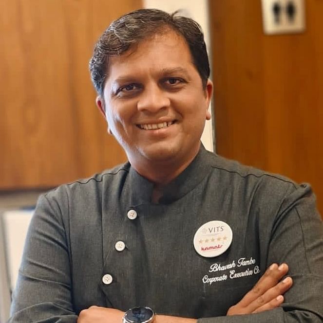 An image of Chef Bhavesh Tambe  who is an Executive Chef at Kamats India
