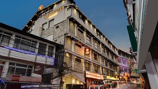 corner side of Facade of the property - Yashshree mall Road, Darjeeling