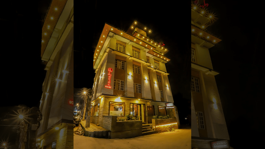 A facade of a building-Mandala Norling Lords Prime Kathmandu